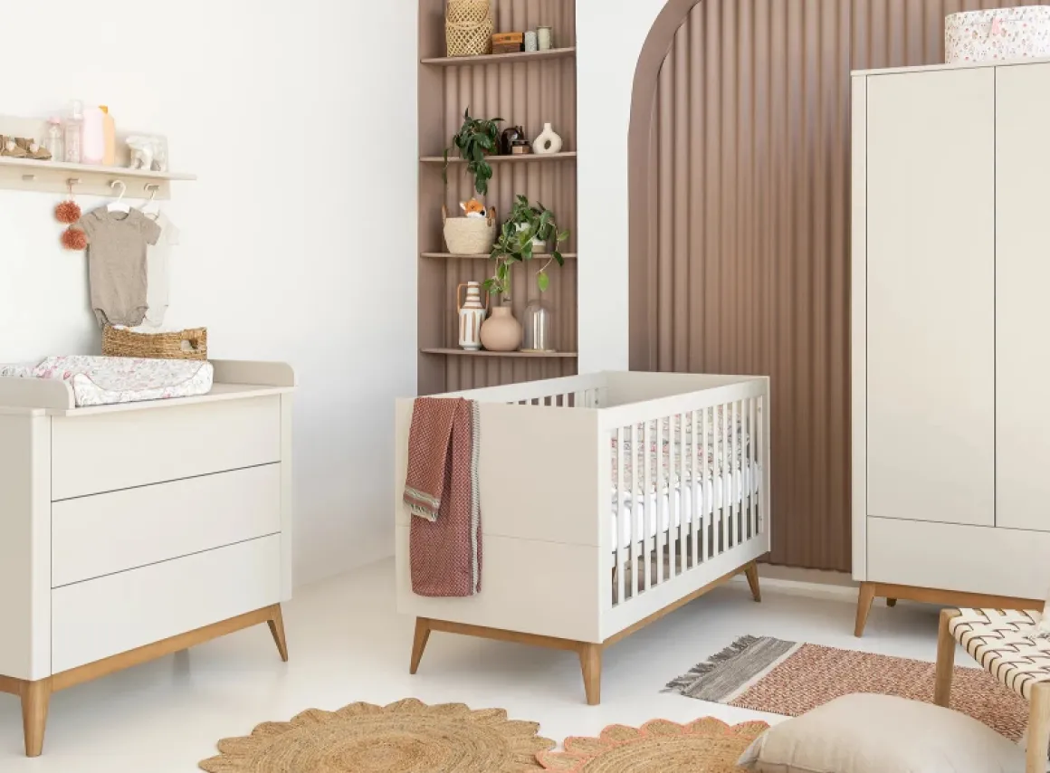 Pinio 3 delige Babykamer Seth Champagne