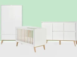 Pinio 3 delige Babykamer Swing Wit XL