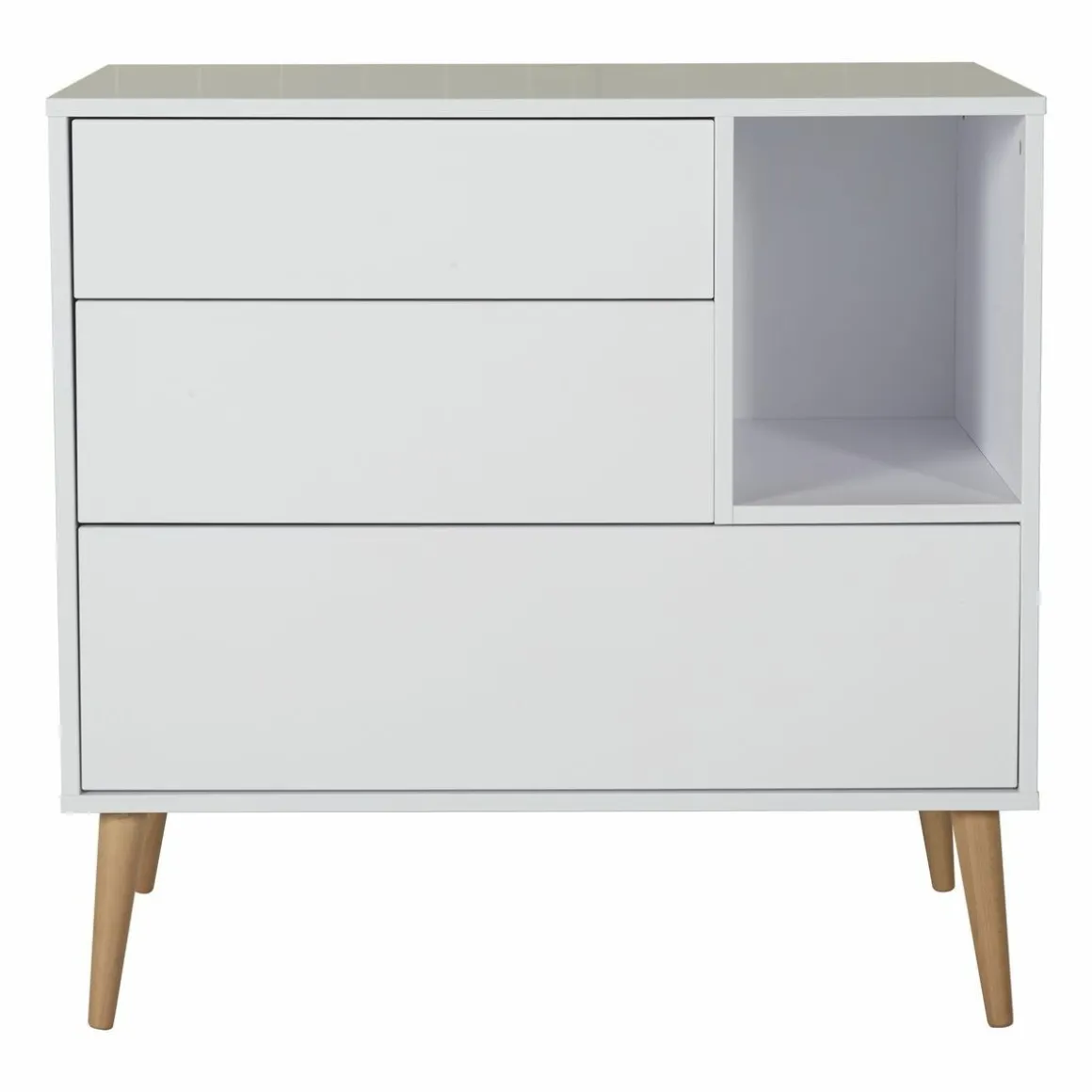Quax 3 delige Babykamer Cocoon Ice White