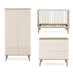 Quax 3 delige Babykamer Flow Clay & Oak