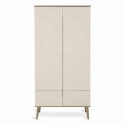 Quax 2-Deurskast Flow Clay & Oak