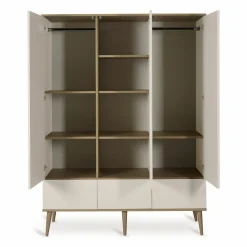 Quax 3-Deurskast Flow Clay & Oak