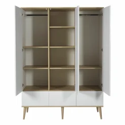 Quax 3-Deurskast Flow White & Oak