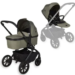 Quax Kinderwagen Echo Compleet Moss