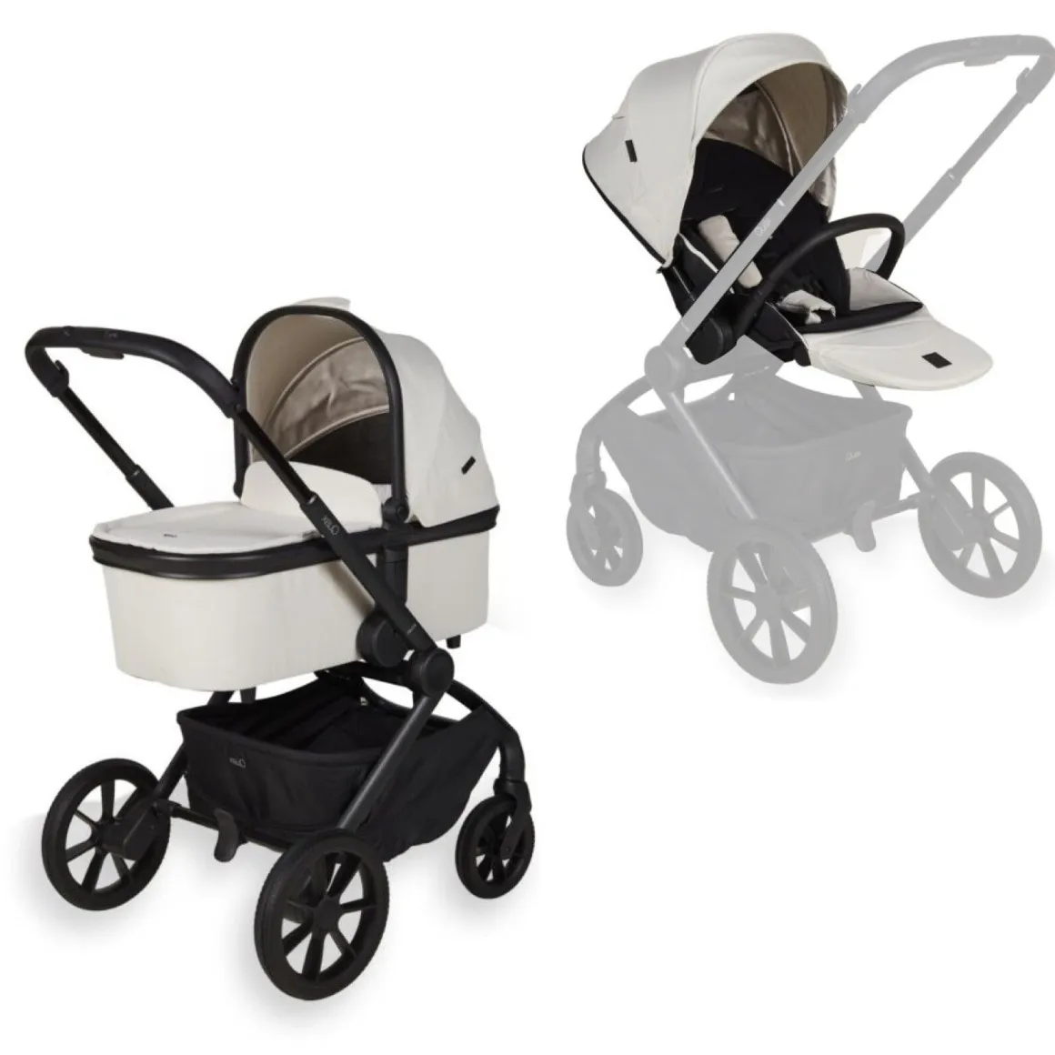 Quax Kinderwagen Echo Compleet Beige