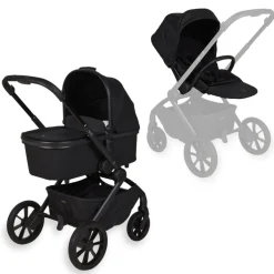 Quax Kinderwagen Echo Compleet Black