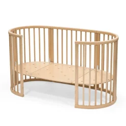 Stokke Sleepi Mini Bed Bundel V3 Natural – Van wieg tot ledikant met uitbreidingsset en matrassen