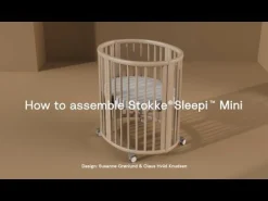 Stokke Sleepi Mini Bed V3 White Incl. Mini Matras