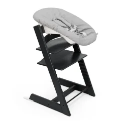 Stokke Tripp Trapp Black + Newborn Set