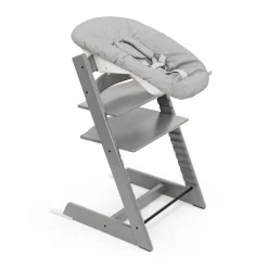 Stokke Tripp Trapp Storm Grey + Newborn Set