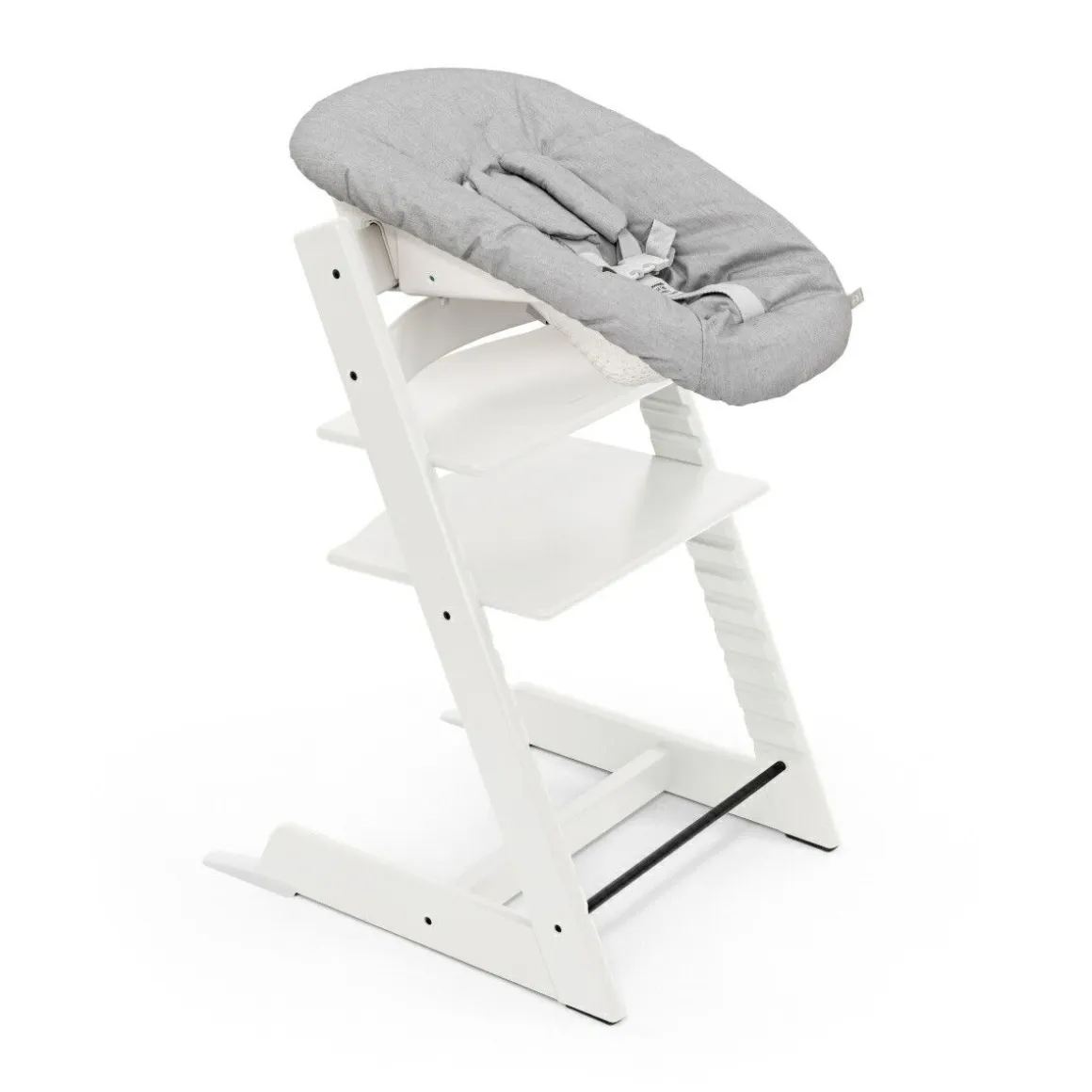 Stokke Tripp Trapp White + Newborn Set