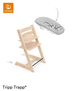 Stokke Tripp Trapp White wash + Newborn Set