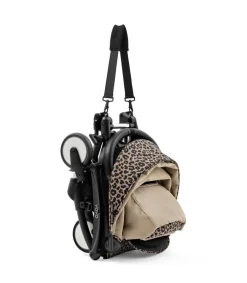 Stokke YOYO³ Buggy Leopard – Black Frame