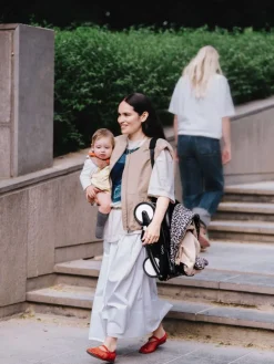 Stokke YOYO³ Buggy Leopard – Black Frame