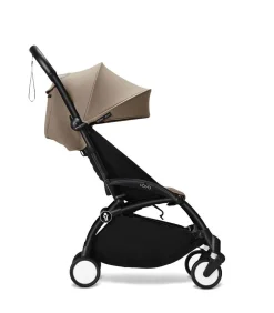 Stokke YOYO³ Kinderwagen Compleet met 0+ Newborn Pack Taupe – Black Frame