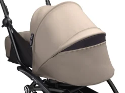 Stokke YOYO³ Kinderwagen Compleet met 0+ Newborn Pack Taupe – Black Frame
