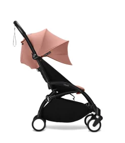 Stokke YOYO³ Kinderwagen Compleet met 0+ Newborn Pack Ginger – Black Frame