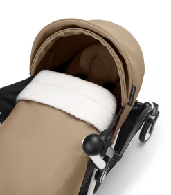 Stokke YOYO³ Kinderwagen Compleet met 0+ Newborn Pack Toffee – Black Frame