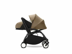 Stokke YOYO³ Kinderwagen Compleet met 0+ Newborn Pack Toffee – Black Frame