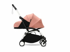 Stokke YOYO³ Kinderwagen Compleet met 0+ Newborn Pack Ginger – White Frame