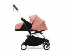 Stokke YOYO³ Kinderwagen Compleet met 0+ Newborn Pack Ginger – White Frame
