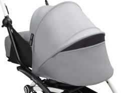 Stokke YOYO³ Kinderwagen Compleet met 0+ Newborn Pack Stone – White Frame
