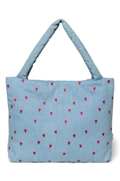 Studio Noos Mom Bag Denim Hearts