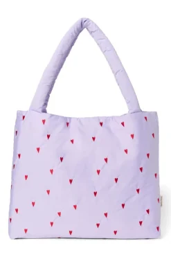 Studio Noos Mom Bag Puffy Purple Hearts