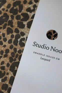 Studio Noos Swaddle Leopard 70 x 70