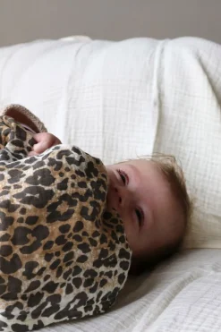 Studio Noos Swaddle Leopard 120 x 120