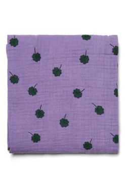 Studio Noos Swaddle Purple Clover 120 x 120