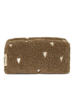 Studio Noos Toilettas Teddy Hearts Brown