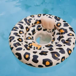 Swim Essentials Zwemzitje Beige Panter 0-1 jaar