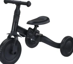 Topmark 4-in-1 Driewieler / Loopfiets Kaya Zwart