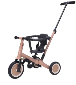 Topmark 4-in-1 Driewieler / Loopfiets Lio Macchiato Bruin
