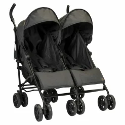 Topmark Twin Buggy Bobby Zwart