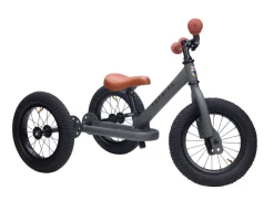 Trybike Steel 2-in-1 Loopfiets Grey (mat grijs)