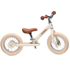 Trybike Steel Loopfiets Cream (mat crème)
